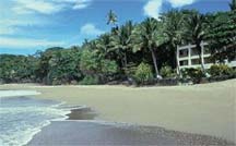 The Tango Mar Beach and Golf Resort at a Pacific Beach in Costa Rica