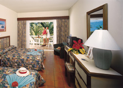 A room at the Hotel Playa Tambor in Costa Rica