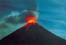 Volcano Arenal in Costa Rica