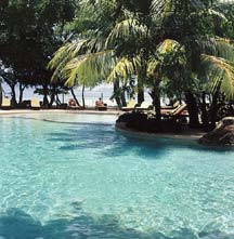 View of the Pool at the Hotel Capitan Suizo